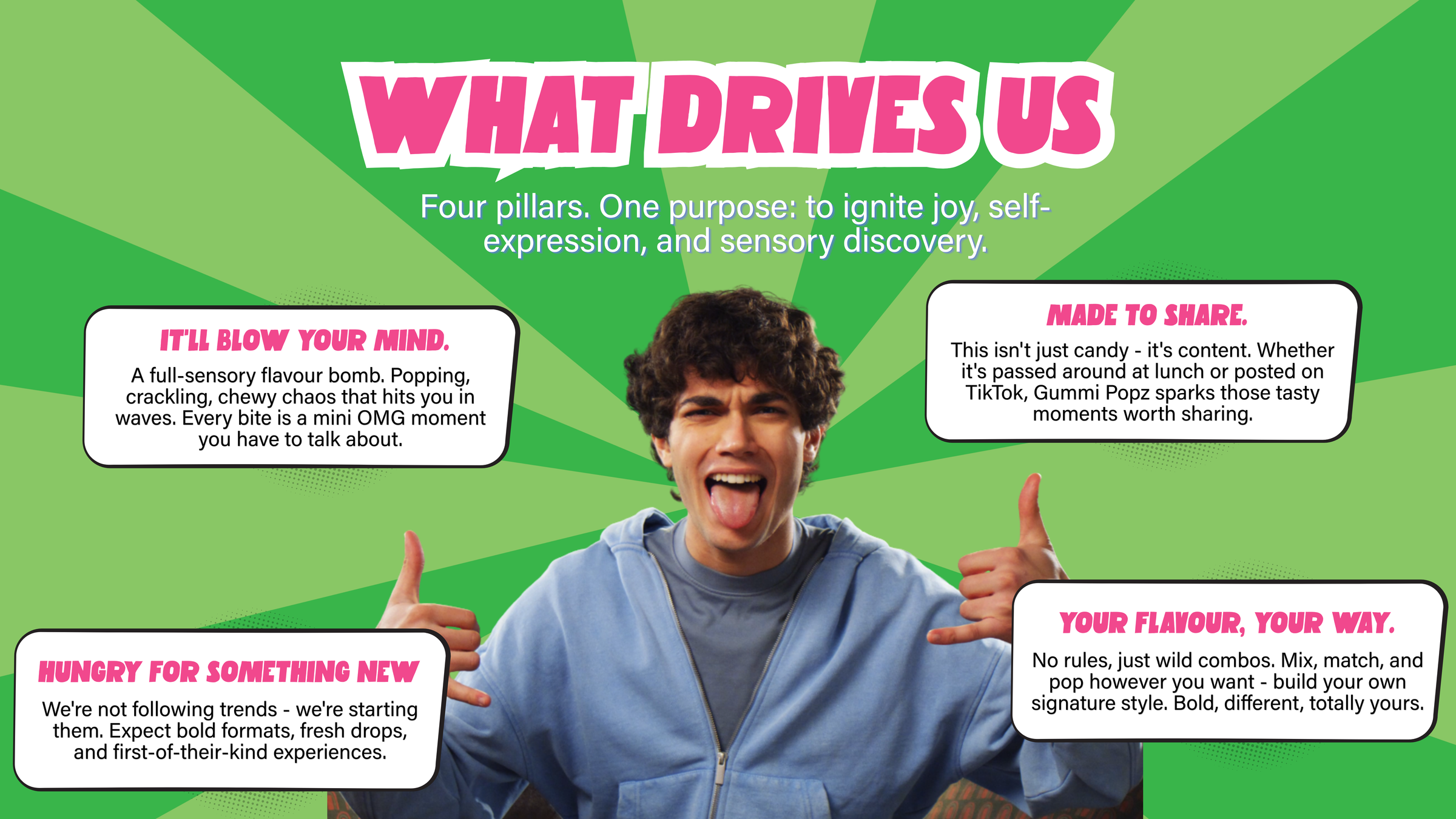 What drives us